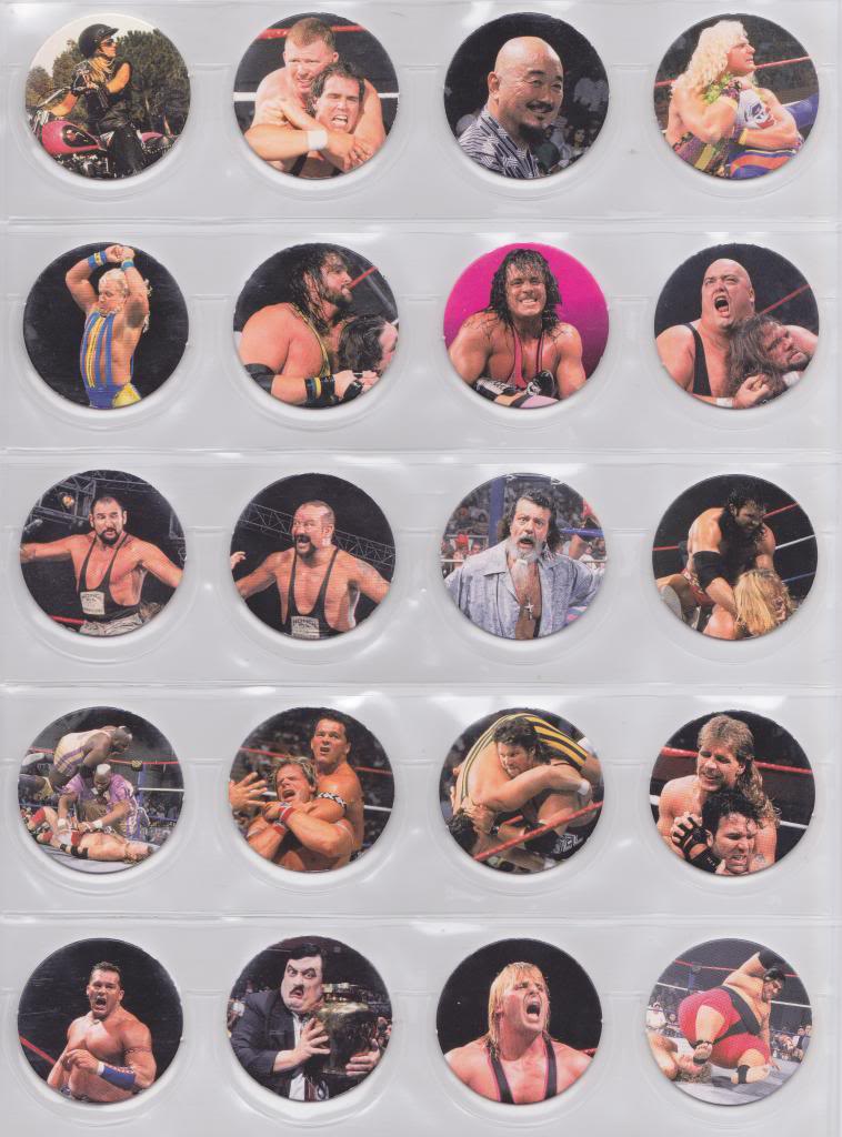 WWF Pogs in Sleeves 2