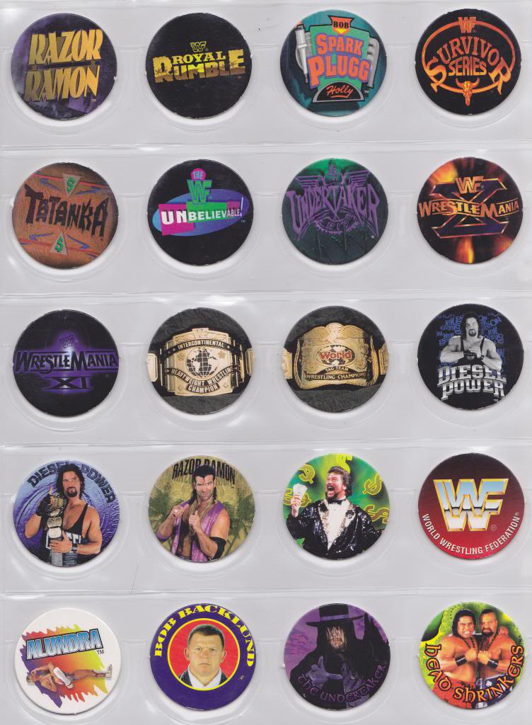 WWF Pogs in sleeves 3