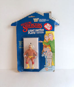 Hulk Hogan Light Switch Plate in package