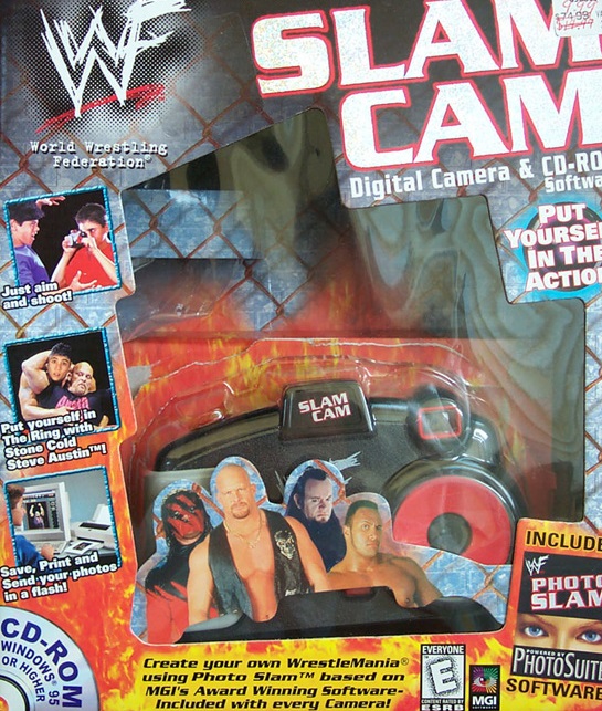 WWF Slam Cam in box