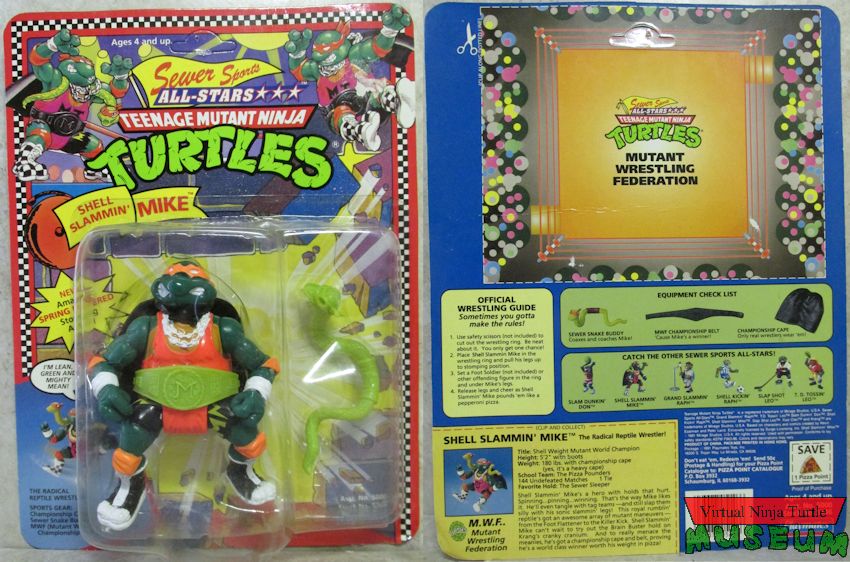 Teenage Mutant Ninja Turtles Michelangelo wrestler 2