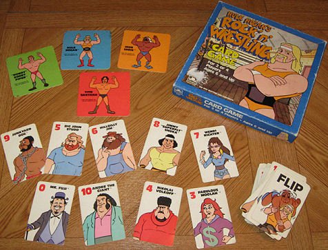 Hulk Hogan Rock 'n' Wrestling Card Game