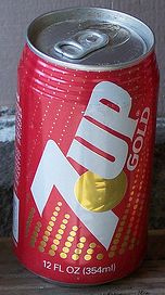 7-up Gold can