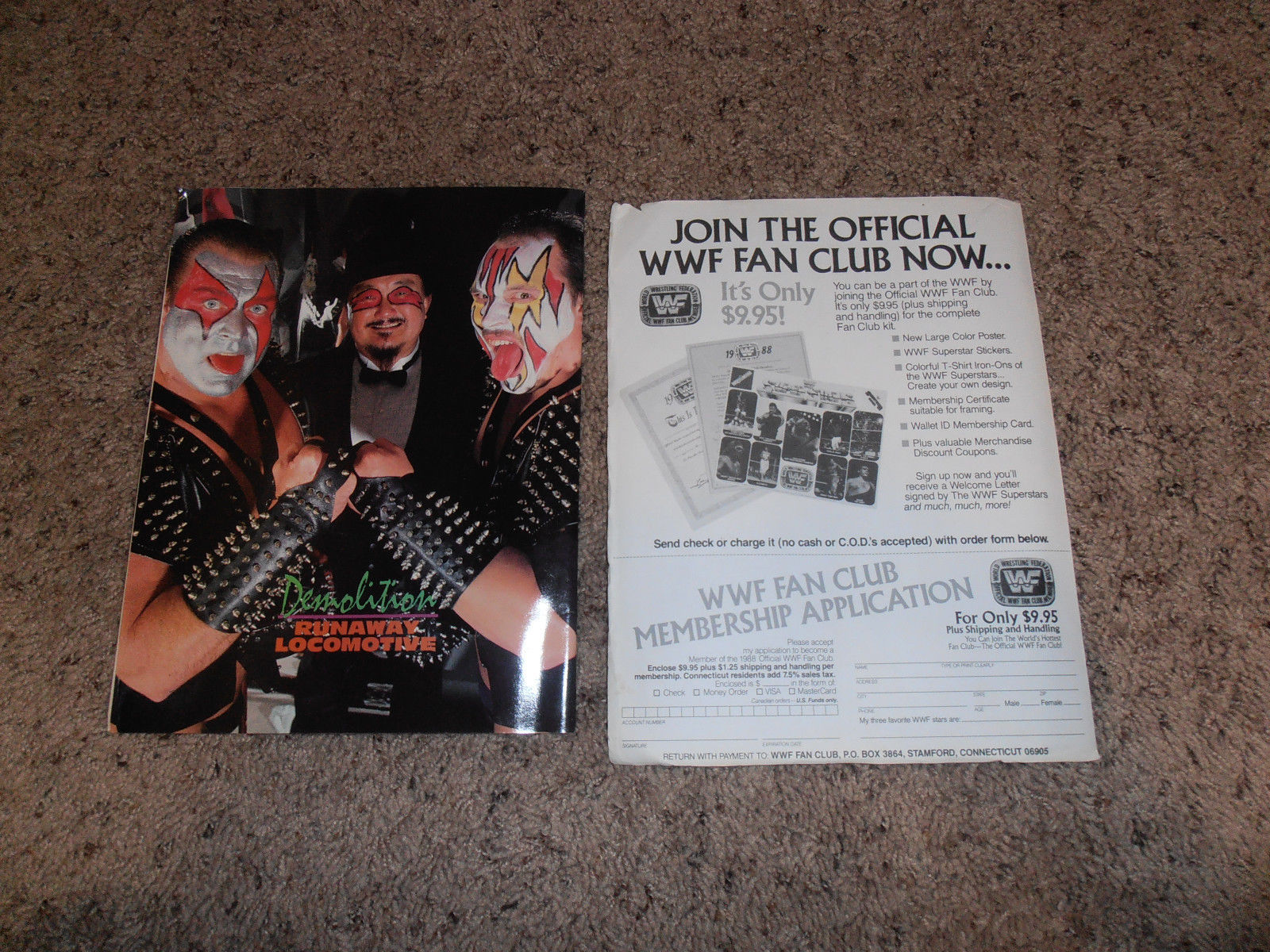 WWF Program with Macho Man Randy Savage on cover 2