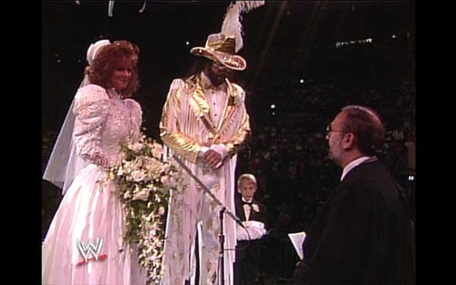 Macho Man Randy Savage Miss Elizabeth Wedding WWF