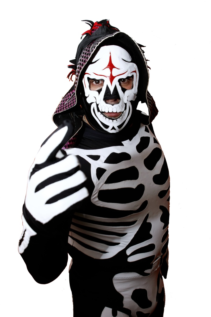 La Parka skeleton outfit