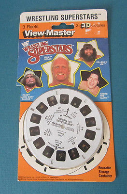 WWF view-master reels in box front