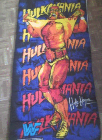 WWF Hulk Hogan sleeping bag