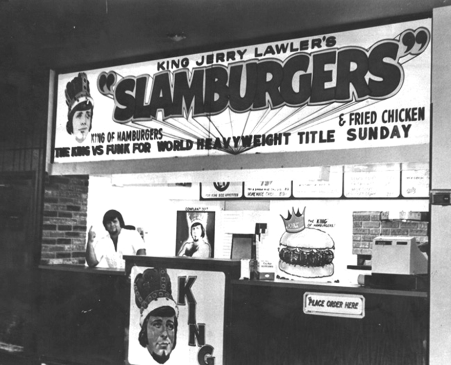 Jerry Lawler Slamburger resteraunt