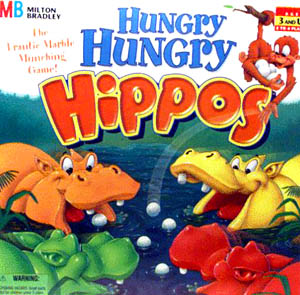 Hungry Hungry Hippos game box