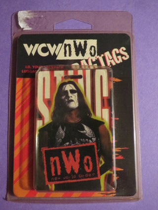 WCW Sting Bagtag bag tag