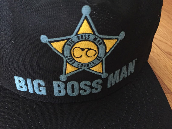 WWF Big Boss Man hat 2