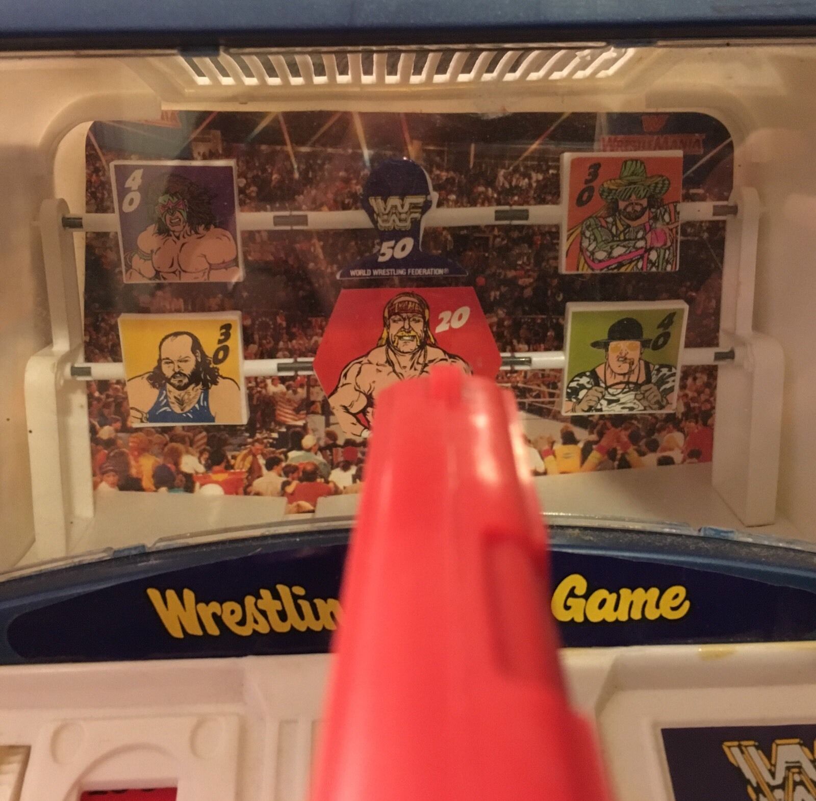 WWF Superstars Wrestling Arcade Game toy 4