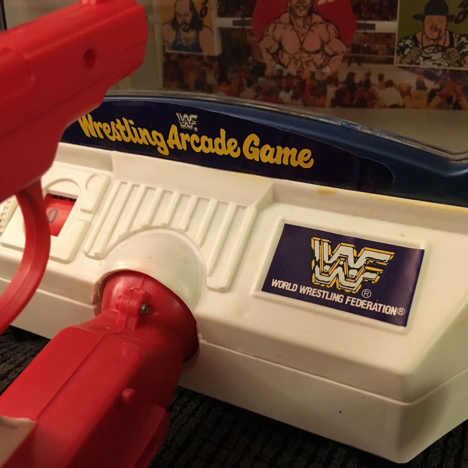 WWF Superstars Wrestling Arcade Game toy 7