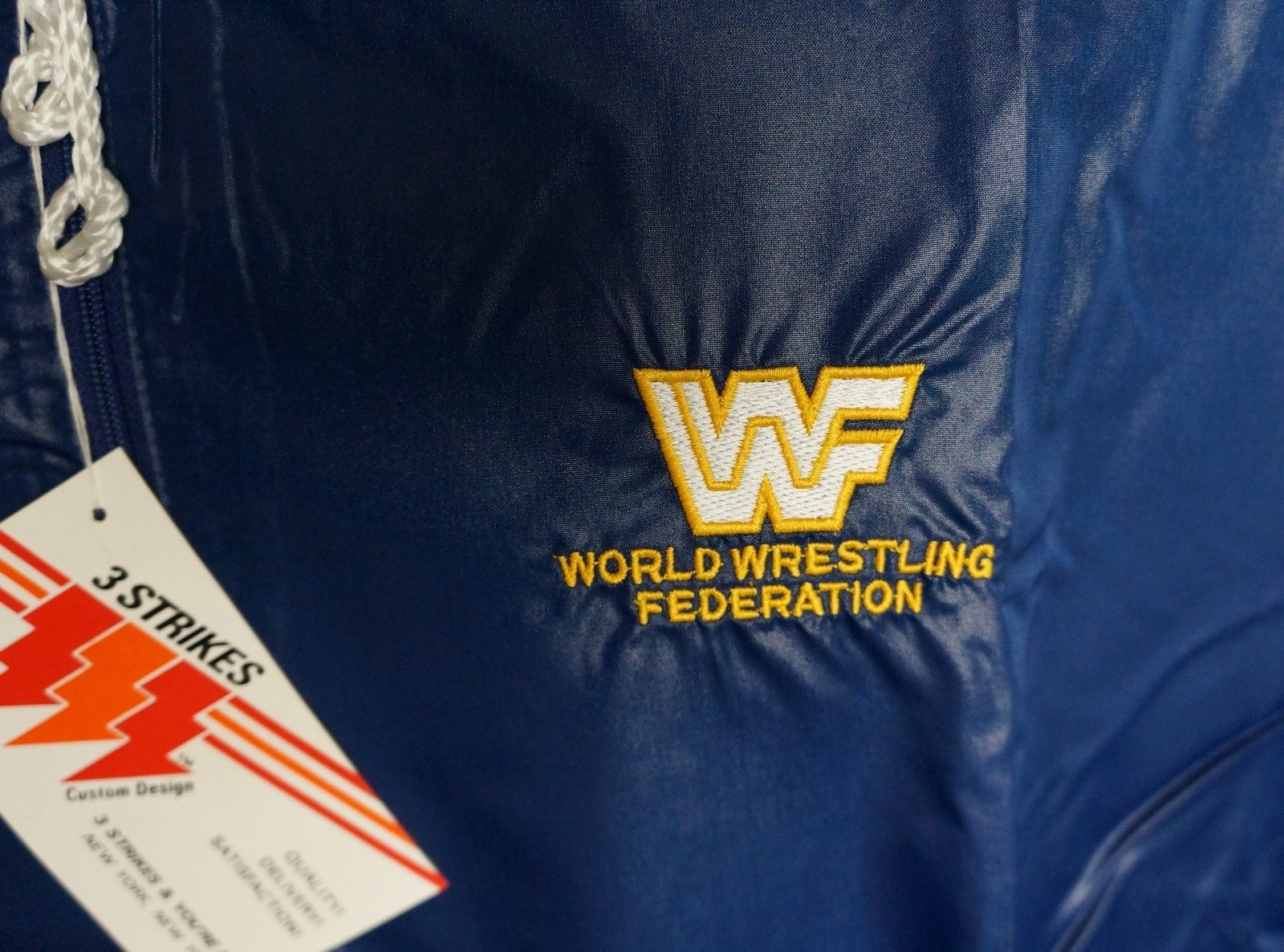 WWF rain jacket 1980's 3