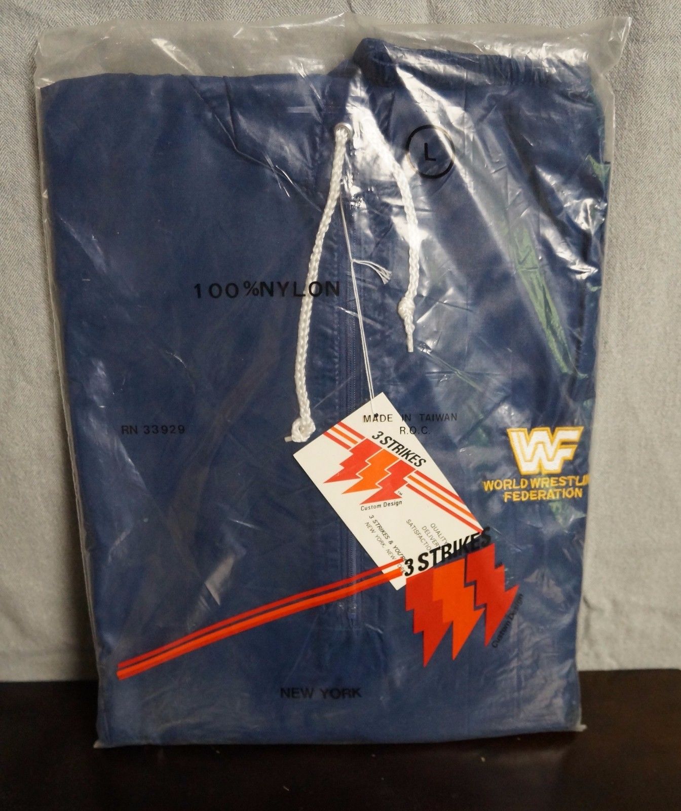 WWF rain jacket 1980's 4