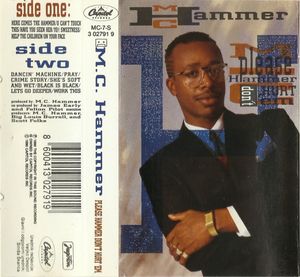 MC Hammer Please Hammer Don't Hurt 'Em cassette tape