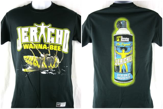 Chris Jericho Wanna-Bee shirt front and back