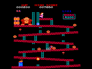 Donkey Kong screenshot