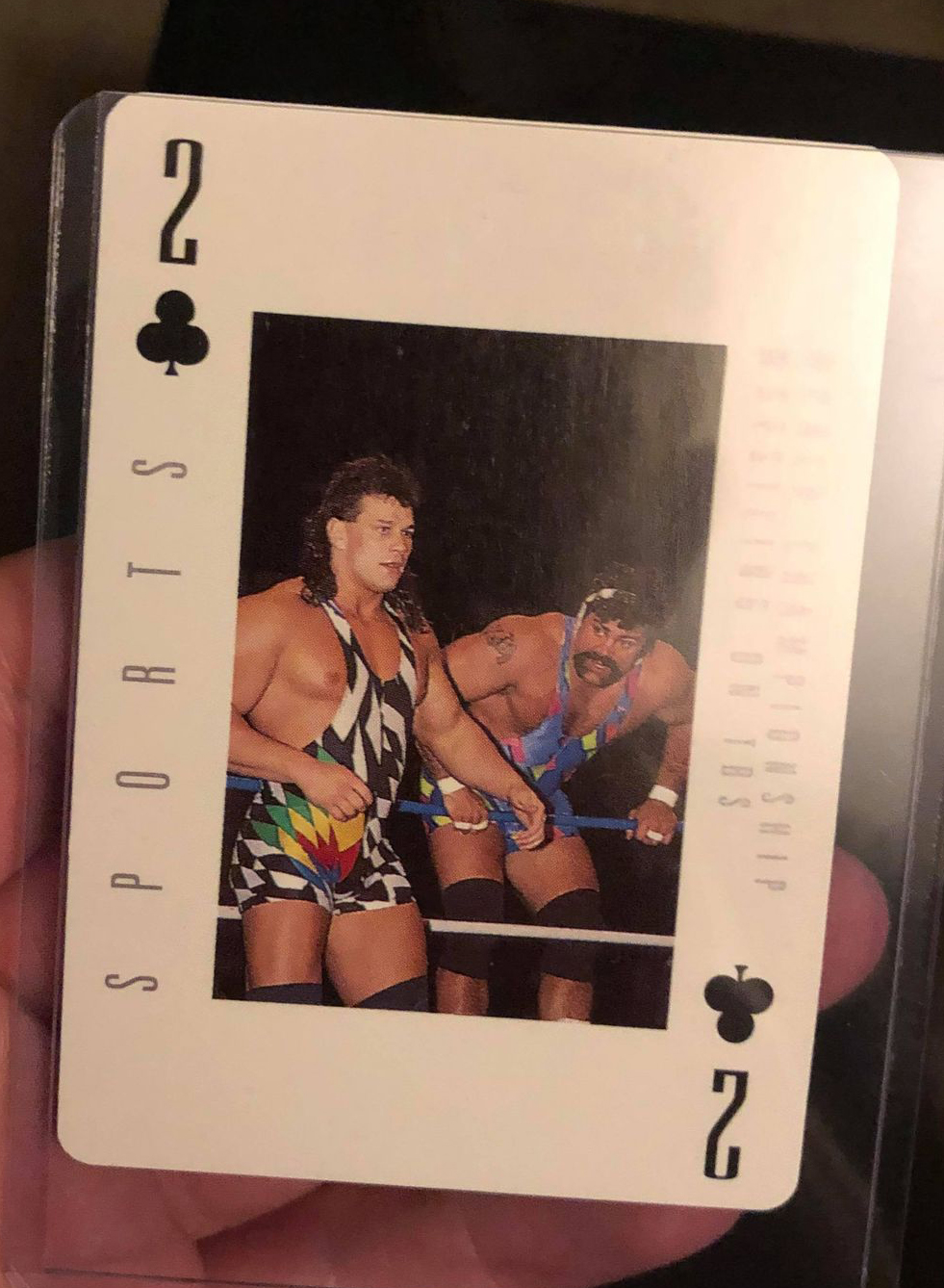 Beverly Bros WWF Trump Games Playing Trading Card Wrestler Pro Wrestling WWE