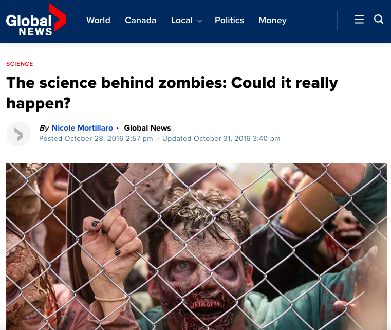 The science behind zombies: Could it really happen?