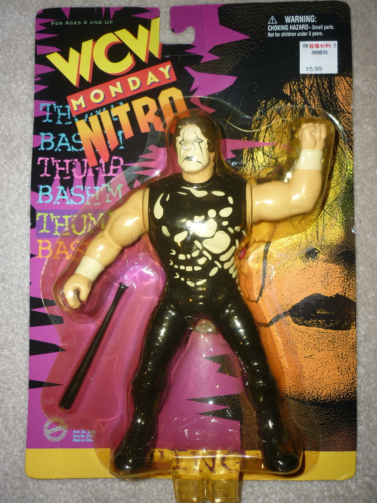 WCW Sting Vibrating figure