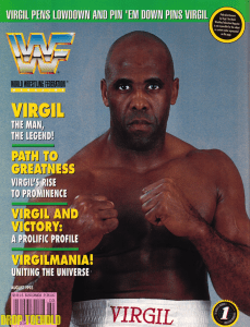 WWF Magazine Virgil Tribute Issue August 1993