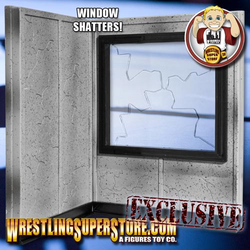 Wrestling Figure Breakable Window Play Set 2