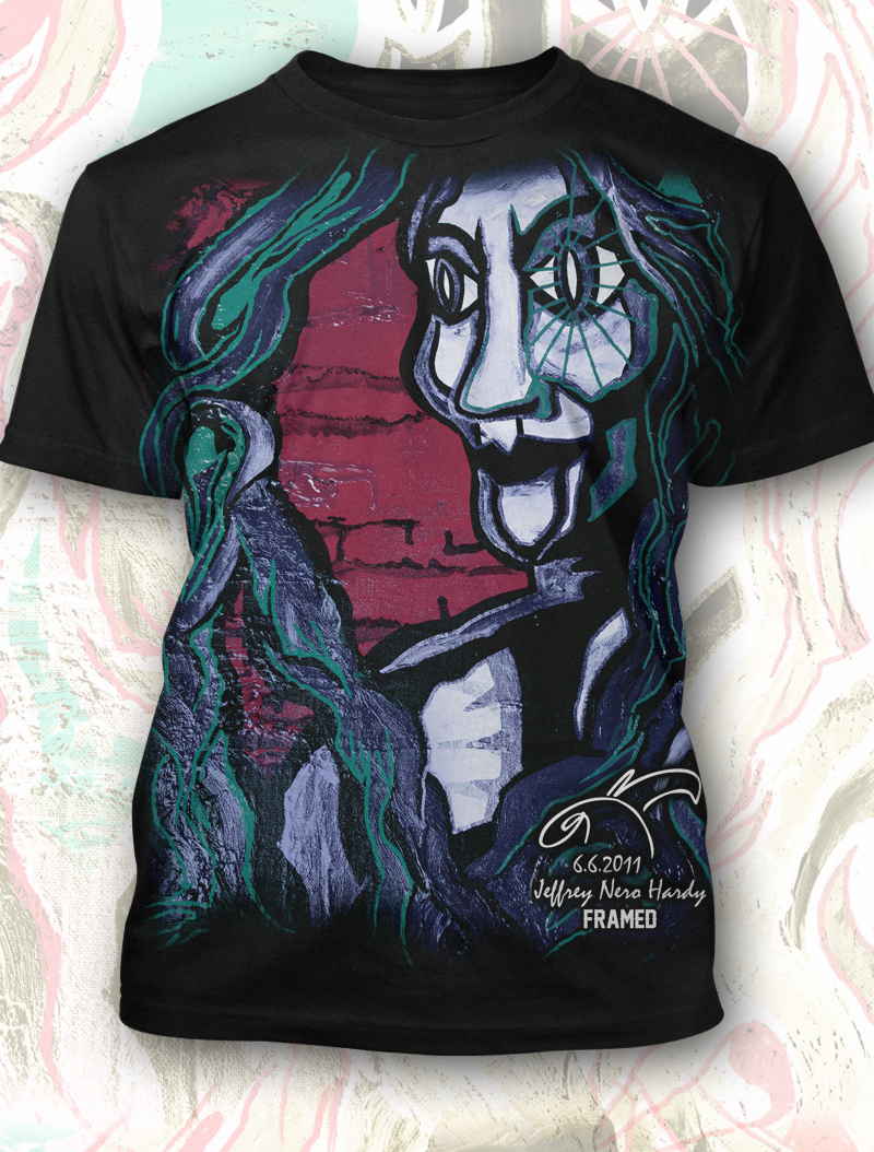 Scary Jeff Hardy t-shirt - WrestleCrap 