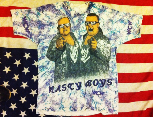 WCW Nasty Boys shirt front