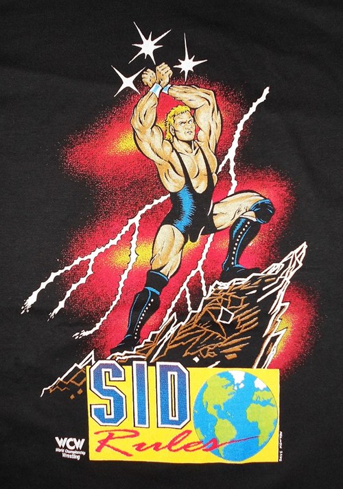 WCW Sid Vicious Sid Rules shirt