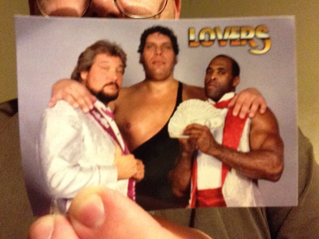 Andre The Giant Ted DiBiase Virgil Lovers Sticker