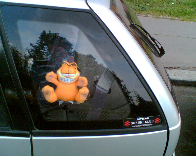 Garfield Window Suction Cup Toy