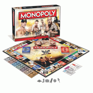 WWE Monopoly game