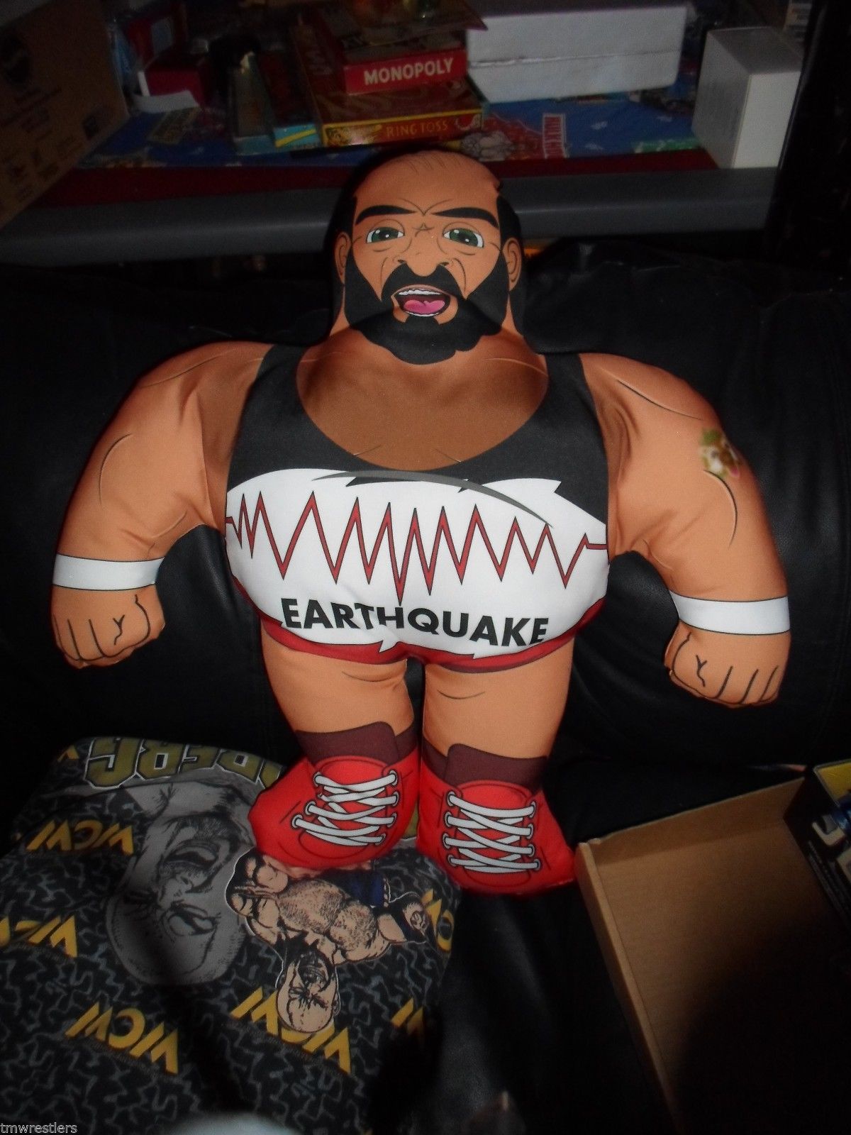 Earthquake Wrestling Buddy doll