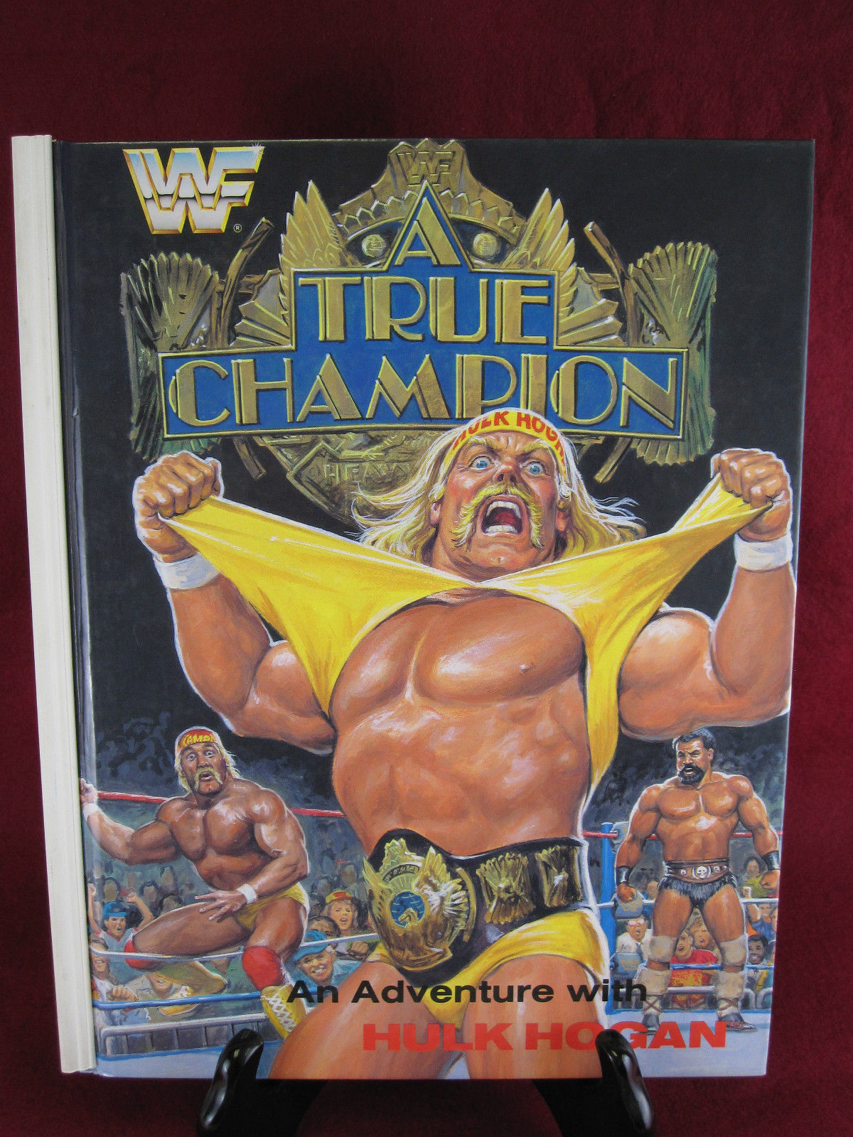 Hulk Hogan A True Champion book front