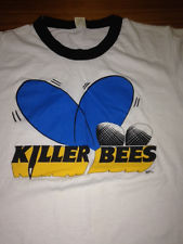 Killer bees wwf t shirt Clearance