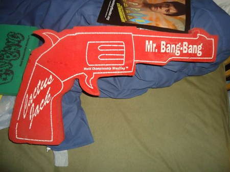 WCW Cactus Jack Mr. Bang Bang Foam Gun