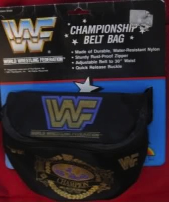 WWF Championship Belt Bag Fanny Pack