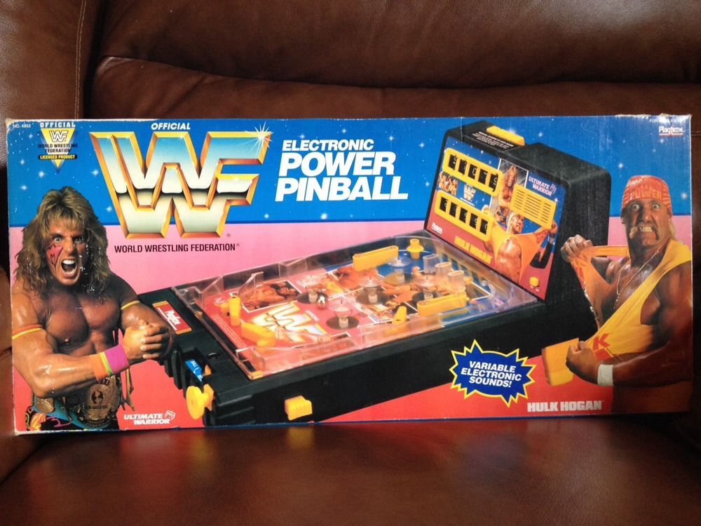 WWF Electronic Power Pinball