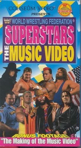 WWF Superstars The Music Video VHS WrestleMania album