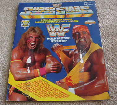 WWF Superstars sticker album