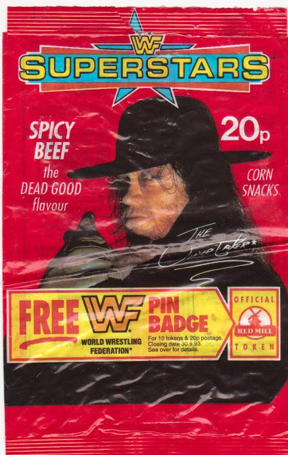 WWF The Undertaker Spicy Beef Crisps Potato Chips