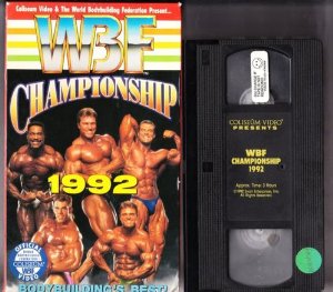 WBF Championship 1992 VHS video tape