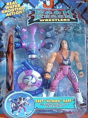 WCW Bash At The Beach Bret Hart figure
