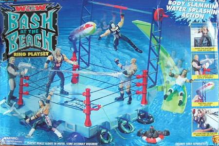 WCW Bash At The Beach Playset