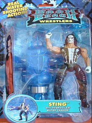 WCW Bash At The Beach Sting figure