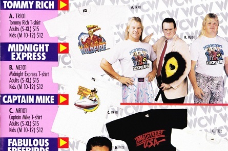 WCW Catalog Captain Mike shirt