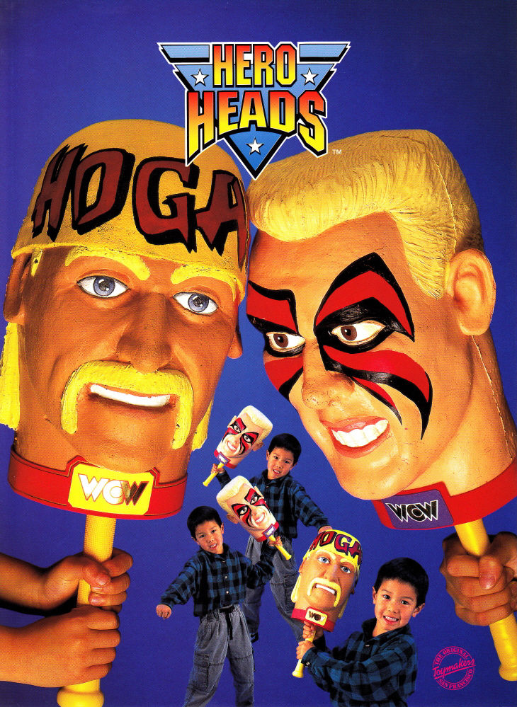 WCW Hero Heads ad 1