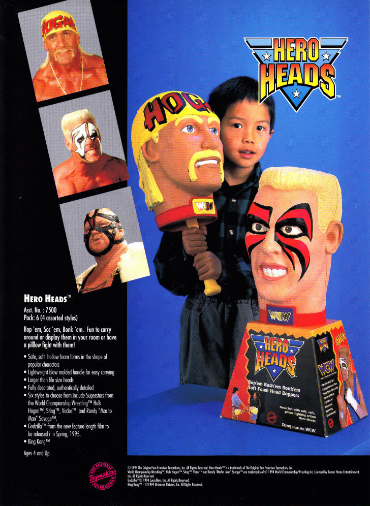 WCW Hero Heads ad 2